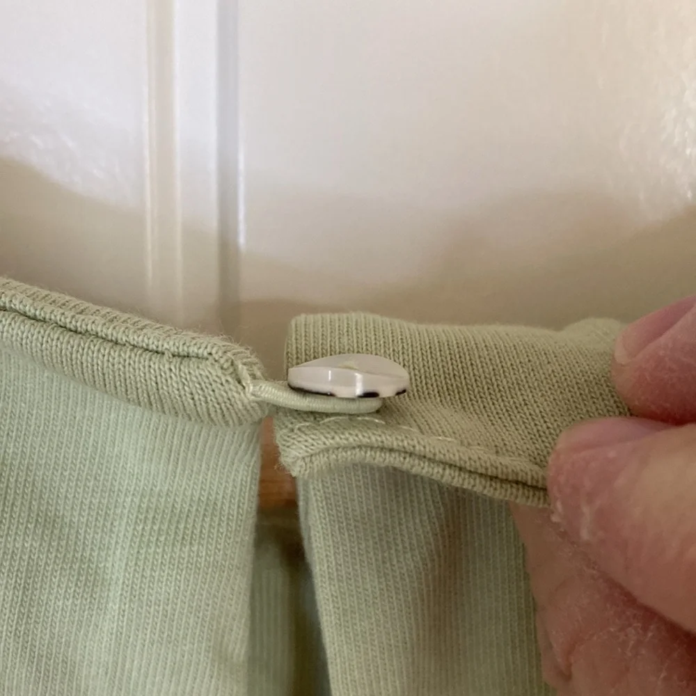 Zara Light Green Sleeveless Romper - Picture 6 of 13